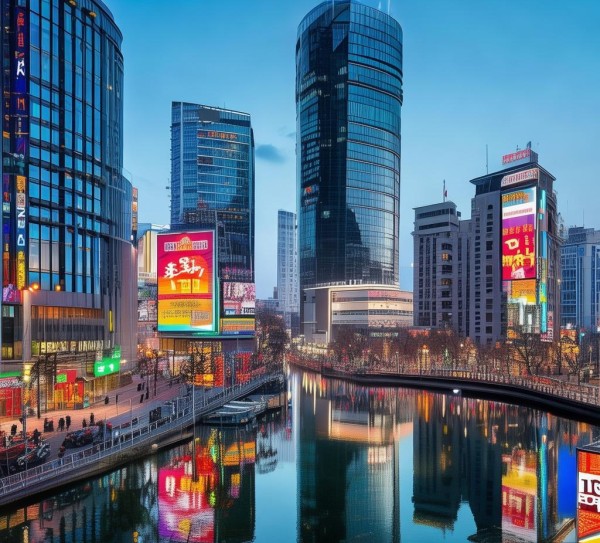 天津是一个经济发达的城市，拥有多个适合商业广告规划的地方，以下是一些关键的区域和考虑因素